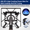 ARC 100,000BTU Propane Outdoor Burner Camp Gas Stove,with Removable Legs,Ideal