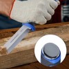 Wood Chisel Tool Hardened CR V Rubber Wrapped Handle Hand