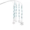 RAZ Imports~11.5" w/ 28" Stem CASCADING SNOWFLAKE SPRAY~Branch/W