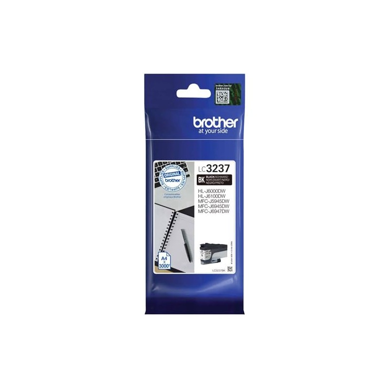 Brother LC3237BK - MFCJ5945/69/6947/HLJ6000DW BK INK CART