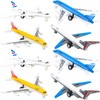 8 Pcs 6 inch Pull Back Airplane Toys Mini Diecast