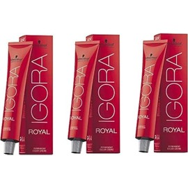 Schwarzkopf - Igora Royal - Permanent Hair Colour 5.0 Dark Blonde - 3 Tubes