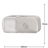 Metallic Like Multi Window Pen Case, Metallic Balloons