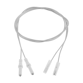 Yetaha 2pcs Gas Stove Replacement Parts Ignition Unit, 900mm Ignition Wire for Gas Stove Fits Most Brands, 35mm