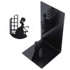 Wrought Iron Figure Book Stand Readers Book Stand Bookshelf Ornaments