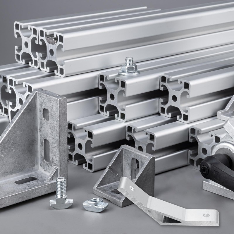 PATIKIL 135 Degree Angle Corner Brackets, 4Pcs 4.33x0.87 Inch Aluminum