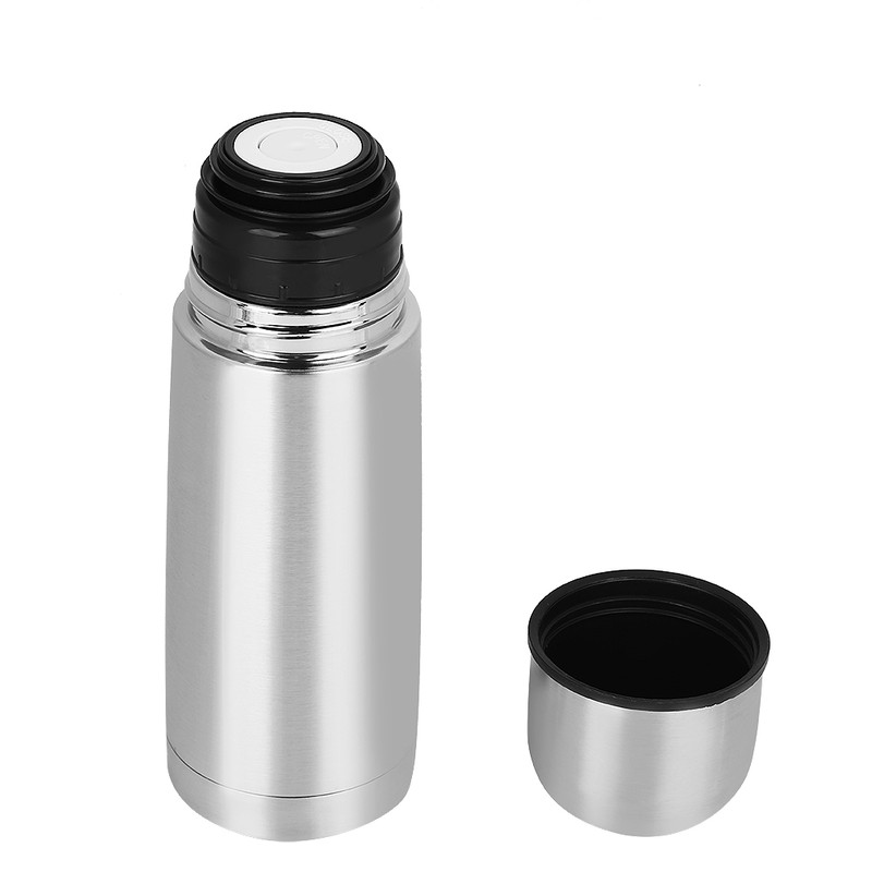 Stainless Steel Thermos Vacuum Bottle Flask Push Button Lid Insulated