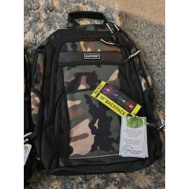 Eastsport • 19"• Raptor Expander Backpack• w/ Suresnap• Green Camo• New