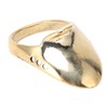 Brass Archery Thumb Ring Portable Finger Protector with Anti Lost
