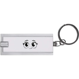 Azeeda 'Cute Big Eyes ' Keyring LED Torch (KT00038598)