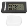 Wireless Electronic Thermometer Indoor Outdoor Home Digital Weather Station Clock