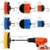 18Pack Drill Brush Power Scrubber Cleaning Brush Extended Long Attachment