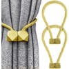Yatinkim 2 Pack Curtain Ties Magnetic Tiebacks Drapes Holders Window