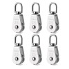 BNYZWOT Stainless Steel Wire Rope Crane Pulley Block M25 Lifting