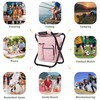 Kikerike Backpack Stool Cooler Chair Heavy Duty 400 LBS Max