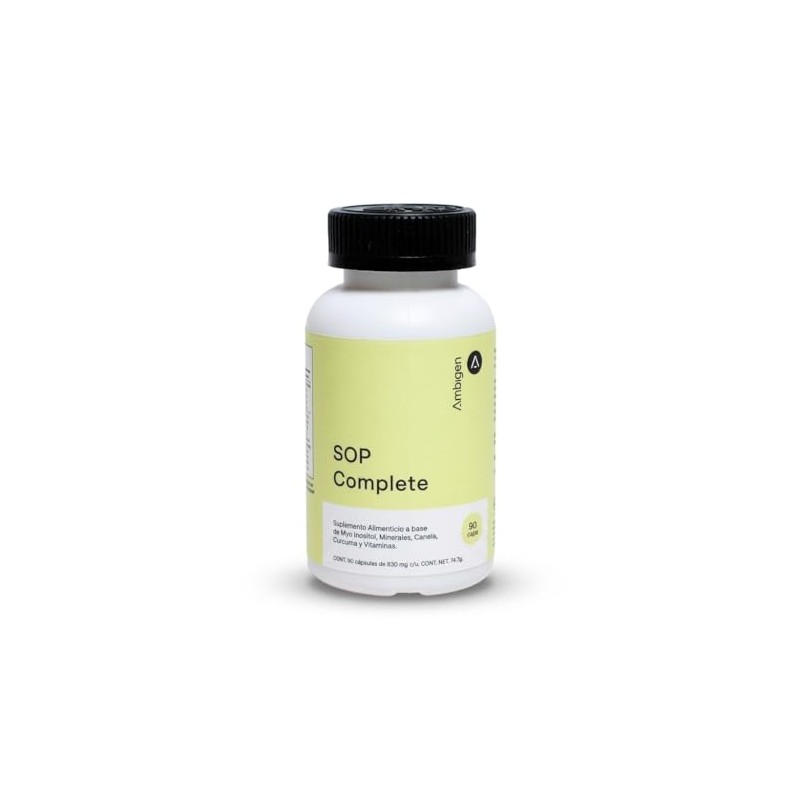 Sop Ovario Poliquistico Suplemento Mujer Alimenticio Base Myo Inositol Minerales