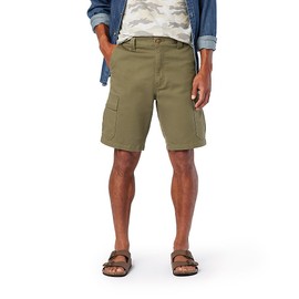 Levi Strauss Signature Gold Men's Essential Cargo Shorts (Also Available in Big & Tall), (New) Olive Night, 44