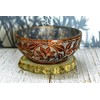 India House Soapstone Smudge Bowl for Scrying - 5”x 2”