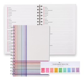 Erin Condren Inspired Collection Woven Stripes A5 Password Book
