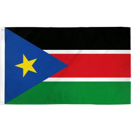 Unbranded South Sudan Flag 3x5ft Flag of South Sudan South Sudanese Flag 3x5