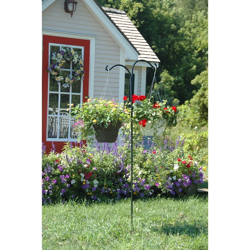 Hookery MF10 The Double Hook Shepherd Rod, 90", Black