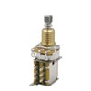 SCUD PU-PUSH-500A Switch Pot, PUSH-PUSH Lock, 500KΩ, A-Curve, Millimeter Size,