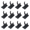 OZXNO 12 Pcs Toe Kick Clips Plastic Leg Plinth Clips