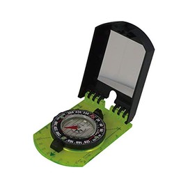 AceCamp 3109 Folding Map Compass with Mirror, Green