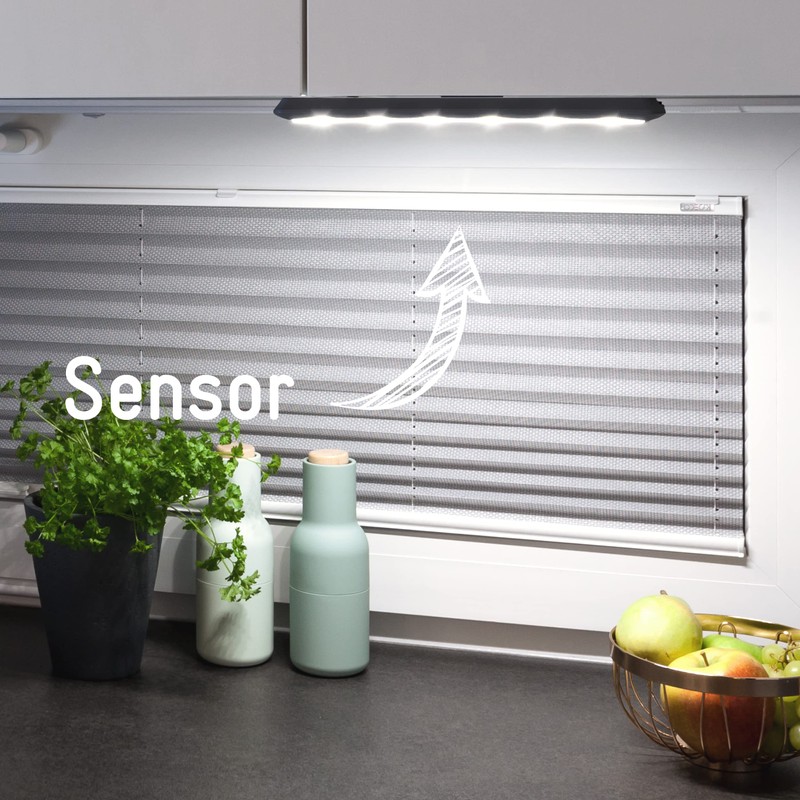 Müller-Licht Mobina Sensor 15 LED Batterieleuchte Orientierunglicht Nachtlicht, 15cm Länge,