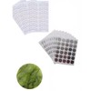 Kit 1 Piedra Jade+ 150 Etiquetas Metalicas+21 Pares De Parche