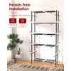 Sakugi Storage Shelves - Set of 2, 5-Tier Large Metal