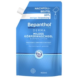 Bepanthol® Derma Mild Body Wash Gel, 400 ml Refill Bag