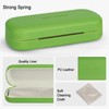 RayLove Glasses Case Hard Shell Eyeglass Case with Cleaning Cloth,