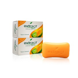 extract extract Original Herbal Whitening Soap With Papaya And Calamansi (Pack of 2)