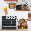 WOHAHA Mouse Print Wall Sticker, Wall Sticker, For Carrying Feeds,