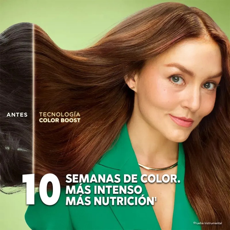 TinteNutrisseNutrisse coloríssimosMascarilla nutricolor permanentetono 6646 cobrizo rubípara cabello