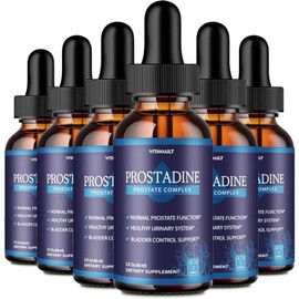 Vitavault Prostadine, Potent Prostate Support Liquid Drops, Highly-Rated Prostadine for Overall Prostate Wellness, Easy-to-Use Dropper Form (6 Pack)