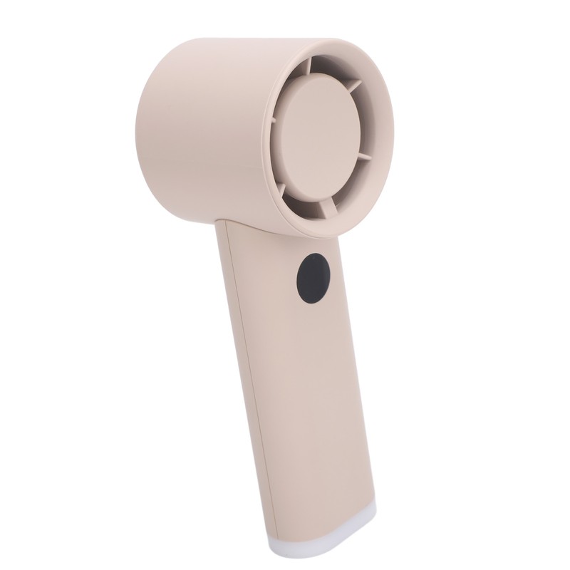 Handheld Fan LED Display Power Adjustable Portable Fan Night Light