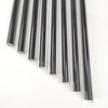 Jusmioke Black 15 Pack Marble Pencil Tile, 0.5"X12" Polished Marble