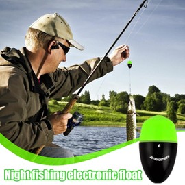Fishing Floats, Lighted Bobbers for Night Fishing, Slip Bobber, Long-Distance Casting Electronic LED Night Bobbers, Fishiing Gear Lighted Float for Saltwater Freshwater Walleye Catfish