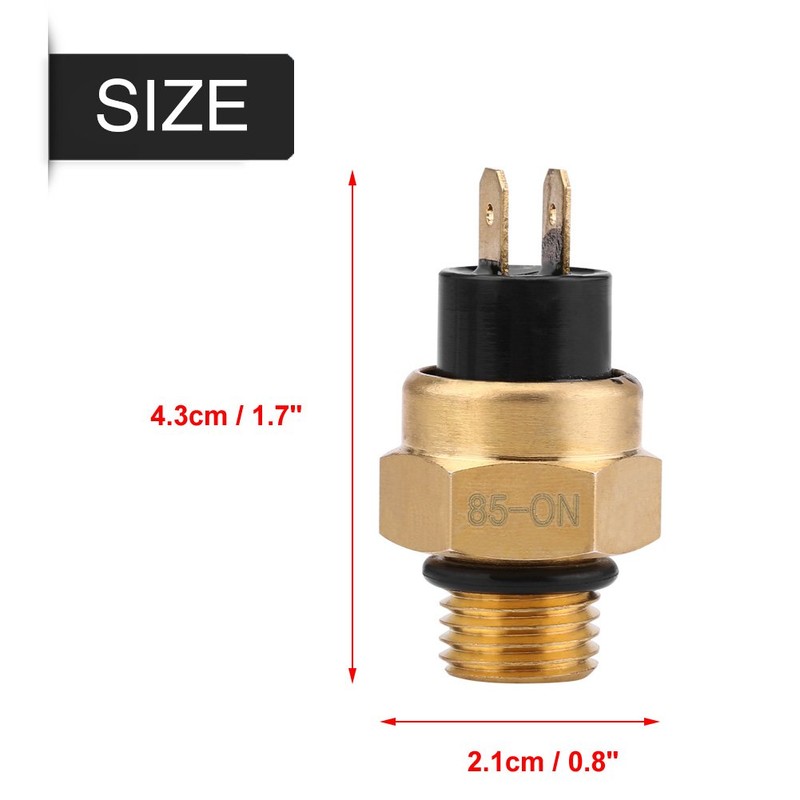 Keenso Fan Temperature Switch Temperature Sensor Fan for Husaberg 2