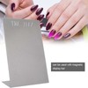 Nail Art Display Board Titanium Alloy False Nails Display Holder