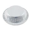 Pactogo 4 1/2" Foil Tart Pan 7/8" Deep - Mini