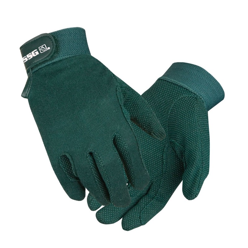 SSG Gripper Riding Gloves - Black - 4