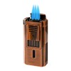 Lotus Lighter Duke V-Cutter Triple Flame Lighter w/ Cutter -