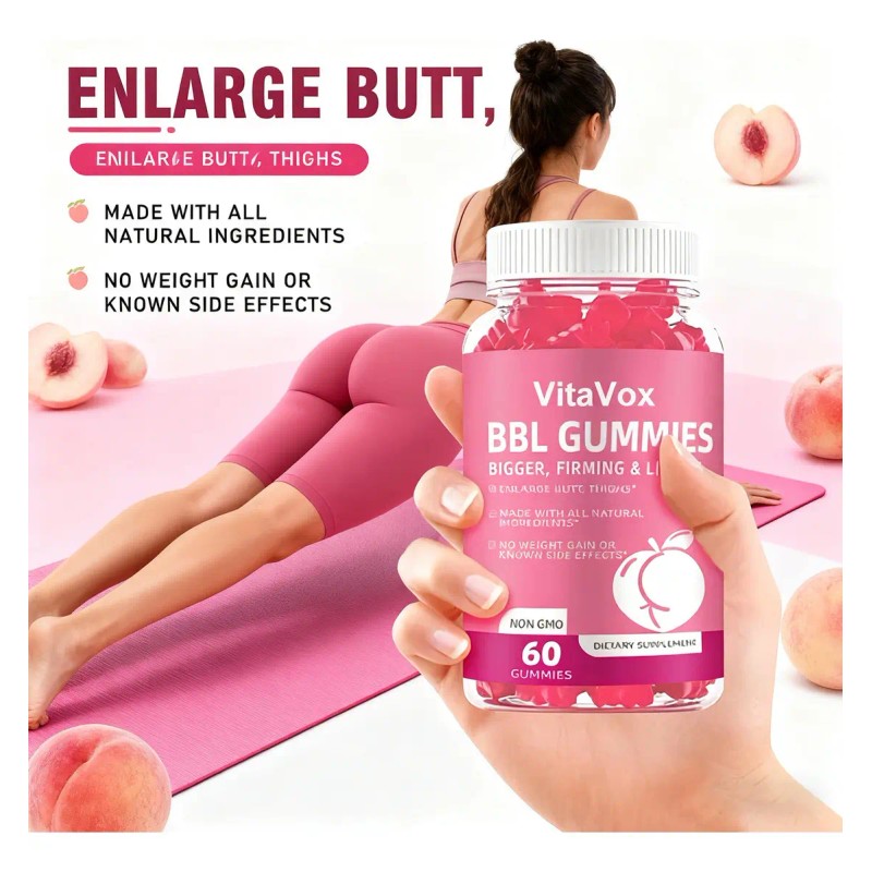 Bbl Gummies Fenogreco Mejora Tu Busto Y Glúteos 60 Uds