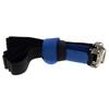 10x Velcro Cable Ties 400 x 30 Black / Blue