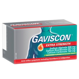 Gaviscon Extra Strength Peppermint Tab X 48