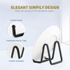 Plate Holder Easel Display Stand - 3 inch Metal Plate