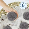 ELYN Wool Dryer Balls 6-Pack - XL, 100% New Zealand